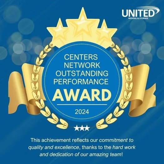 United Moving & Storage Receives Five-Star Centers of Excellence Award from United Van Lines