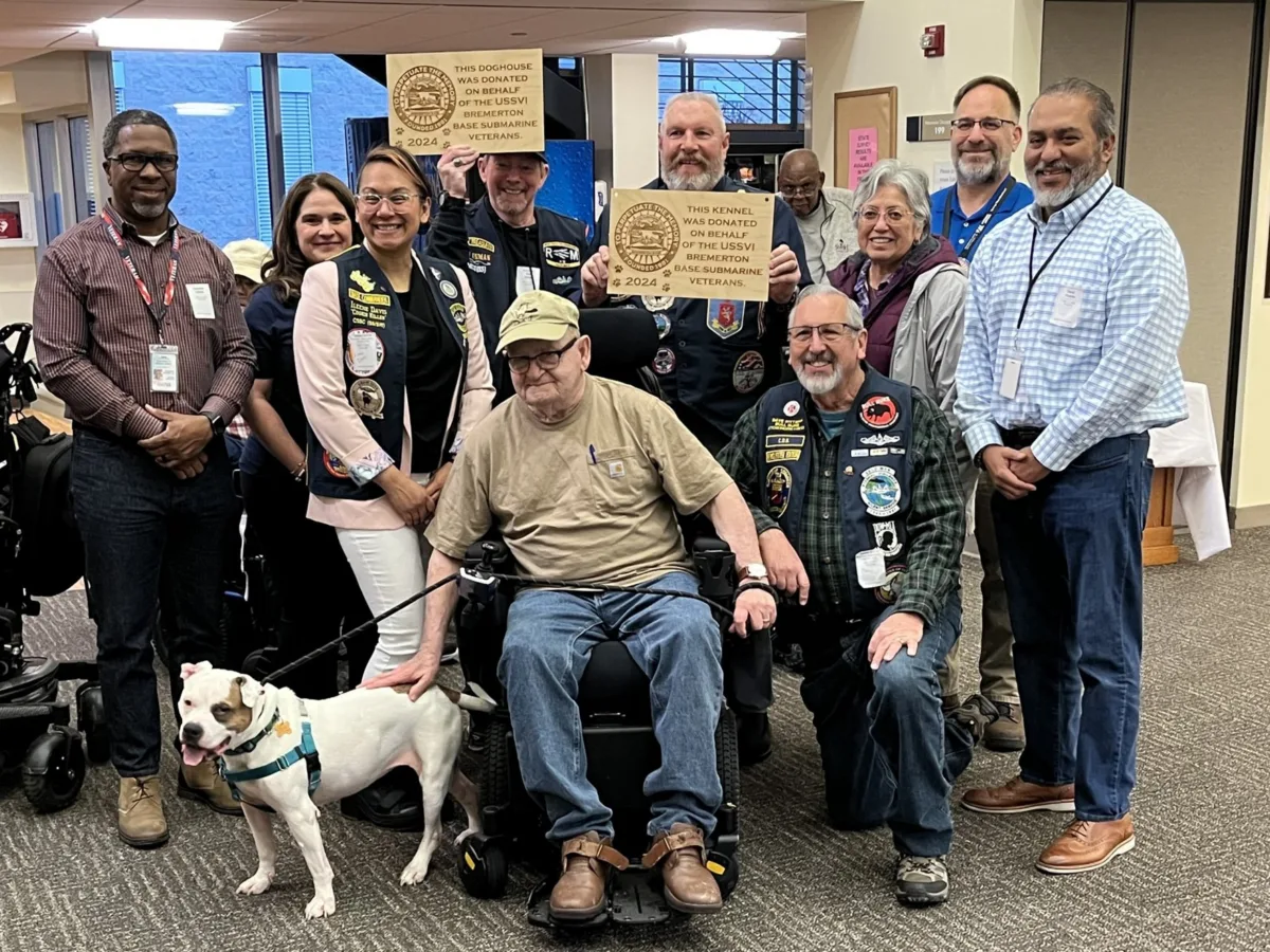 Port Orchard veterans foster dog program earns national award