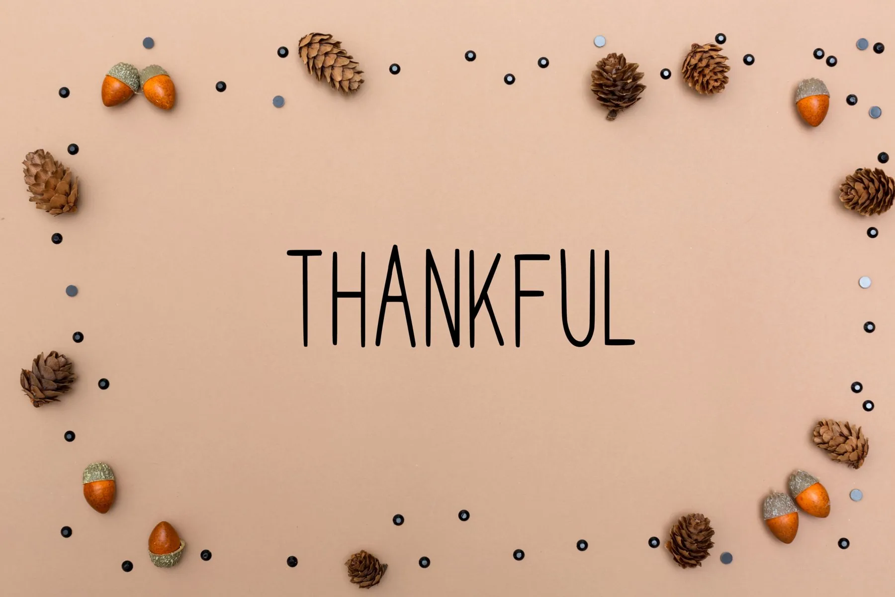 The quiet art of being thankful